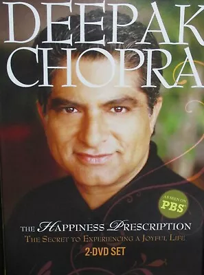 Deepak Chopra: The Happiness Prescription NEW! 2 DVDMeditations.Joyful PBS TV • $6.19