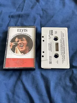 Elvis Presley A Legendary Performer Volume 1 Cassette Tape • $7.95