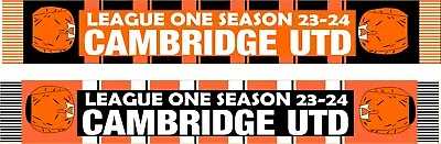 Cambridge League One Season 23-24 Scarf Pin Badges • £6