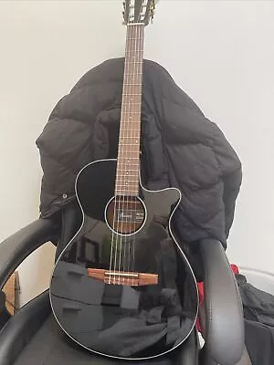 Ibanez AEG50N Acoustic-Electric Guitar - Black High Gloss • $280