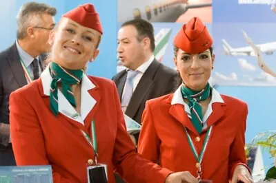 £412.98 • Buy Air Italy Airlines Stewardess Purser Cabin Crew Flight Attendant Uniform 