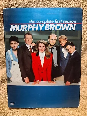 SHELF00j DVD Tested~  Murphy Brown -the Complete 1st Season • $7.29