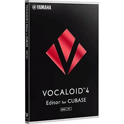 YAMAHA VOCALOID4 Editor For Cubase PC Softs Japan Import • $710.73