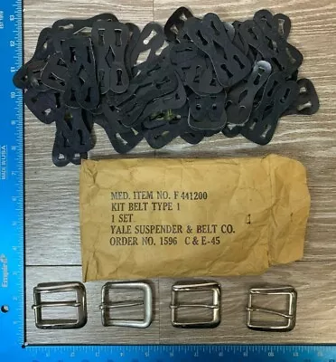 Vintage Ww2 Era Kit Belt Type 1 Yale Suspender And Belt Co Yt34 • $34.99