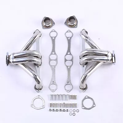 $110.99 • Buy For Chevy Hugger Manifold Exhaust Headers Small Block SBC V8 283 305 327 350
