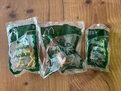 McDonalds Toys Disneys THE WILD Stan Alligator Bridget Giraffe Samson Lion NEW • $11