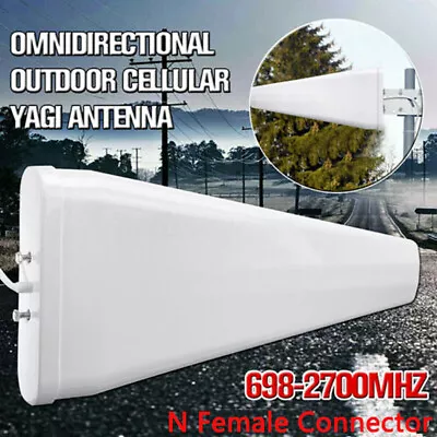 698-2700MHZ 3G 4G Directional Outdoor Cellular Yagi Antenna N Female For 4G • $19.87