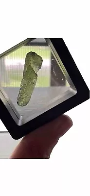 REAL Moldavite Will Include A Natural Emerald Specimen • $100