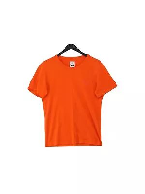 Y-3 Men's T-Shirt M Orange 100% Cotton Basic • £21.20