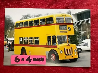 Bournemouth Bus Photo Yellow Buses Ylj147 Christchurch Somerford Purewell 25 • £0.99
