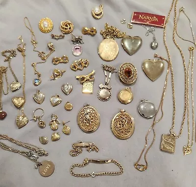 Vintage Sarah Coventry Large Locket 1970s Others Lot Of 38+ • $26