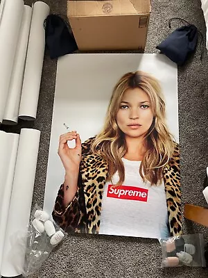 *100% AUTHENTIC* Original Supreme Kate Moss Poster FW12 28.75x40.5 • £241.05