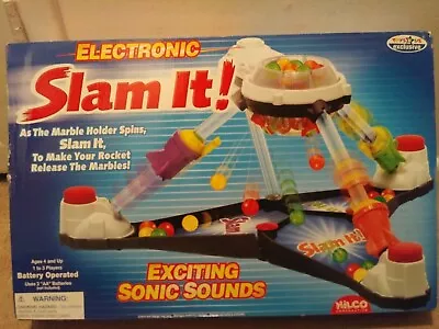 Rare ELECTRONIC *SLAM IT!* BALL GAME W/SOUNDS Battery Operated Vintage 2006 • $79.99