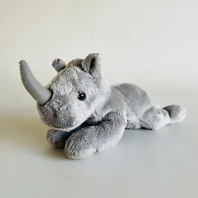 Russ Berrie Yomiko Classics Rivela Rhino Rhinoceros Soft Toy Animal 9” • £10.25
