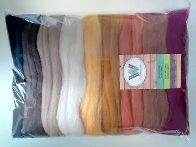 Spice Set* Pure Merino Wool For Needle And Wet Felting Packs 30 60 Or 90 G • £4.60