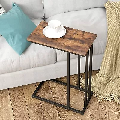 £31.34 • Buy HOOBRO C Shaped Sofa Side Table Snack/Coffee Table End Table Bedside Table