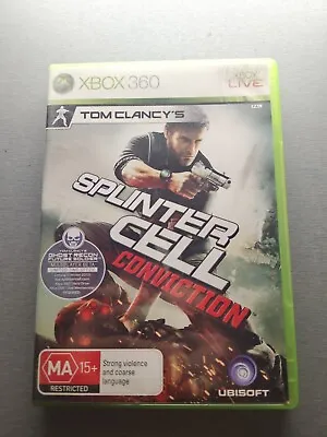 Xbox 360 - Tom Clancy's Splinter Cell: Conviction (Complete With Manual) • $10.50