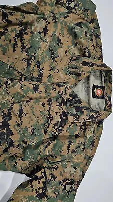 USMC Marine Corps Woodland Digital MARPAT BLOUSE Size SMALL REGULAR • $7.50