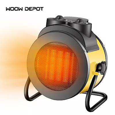 $49.49 • Buy 2000W Portable Electric Space Heater Garage Hot Air Fan For Indoor Large Room 