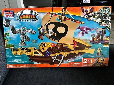 2012 New MEGA Bloks Skylanders Giants 328 Pc Set Crusher's Pirate Quest 95442 • $89.99