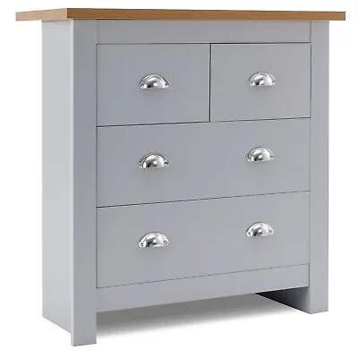 Chest Of Drawers Bedside Cabinet Storage Wooden Modern Bedroom Furniture Home • £72.99