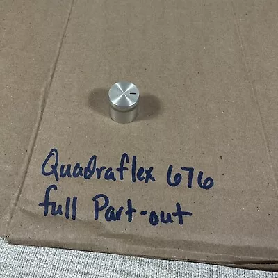 Quadraflex 767 Stereo Receiver Part-Out Selector Tone Volume Knob- 1 Knob • $8