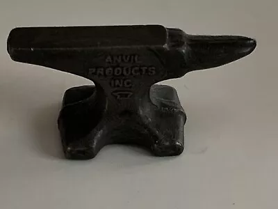 Vintage Mini Anvil Paper Weight Advertising Jewelry Anvil Products Inc • $17.71
