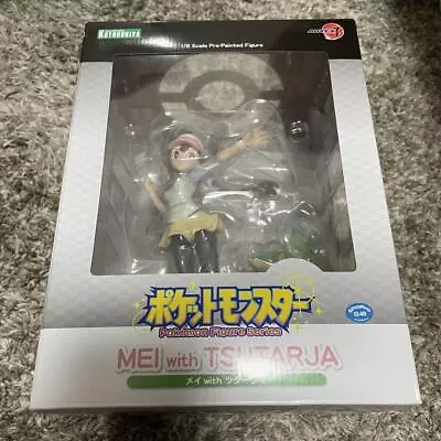 Kotobukiya ARTFX J Series Pokemon Figure Rosa With Snivy Mei With Tutaja Japan • $134.21