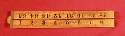 Rabone No. 1167 Four-Fold 36 Inch (Blindman’s) Boxwood Ruler • $25