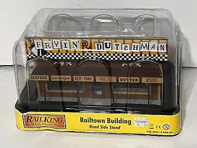 MTH RAILKING FRYIN' DUTCHMAN ROAD SIDE STAND BUILDING O GAUGE Food 30-90630 • $34.99