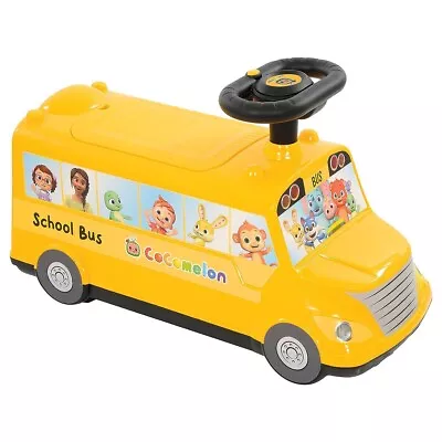 New CoComelon School Bus Ride On Role Playset Kids Toddlers Play Toy Ages 2+ • £32.99