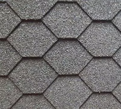 $16.99 • Buy Dollhouse Miniature Black Hexagon Asphalt Roof Shingles By Alessio Miniatures