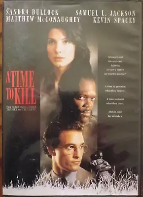 A Time To Kill (DVD 1996 Widescreen) - VERY NICE - Look • $2.36