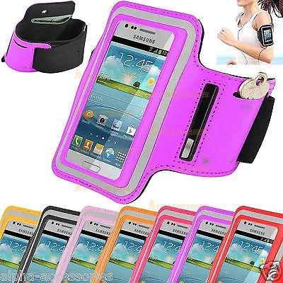 For Galaxy A3 A300 Sports Gym Running Jogging Armband Strap Case Cover Pouch UK • £1.98