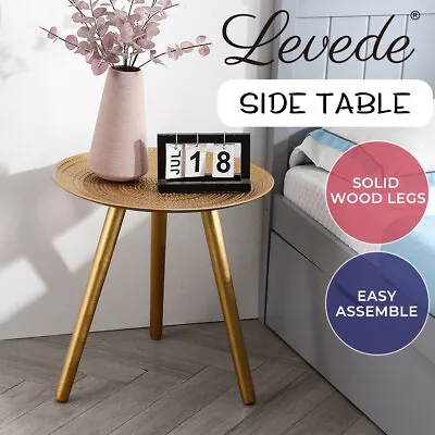 Levede Side Table Coffee Bedside End Tables Antique Storage Modern Plant Stand • $35.99