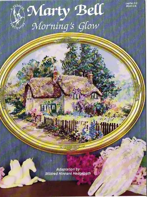 Marty Bell Morning's Glow Cross Stitch Chart Pattern 1990 Vintage Hedgepath • $11.89