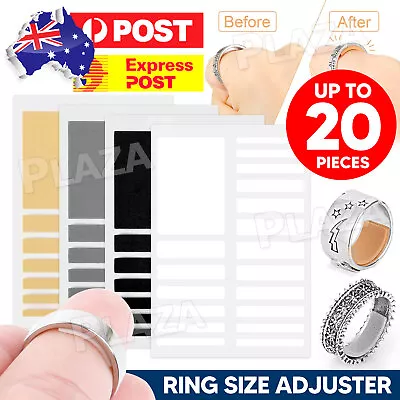 Tighteners Invisible Ring Size Adjuster Set Reducer Pad Resizing Jewelry Tool A+ • $3.25