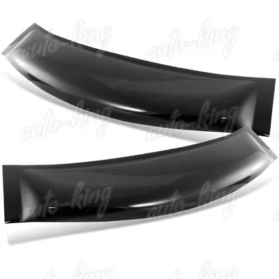 Black Abs Plastic Rear Window Roof Visor Spoiler Wing Fit 01-05 Honda Civic 4-dr • $49.24