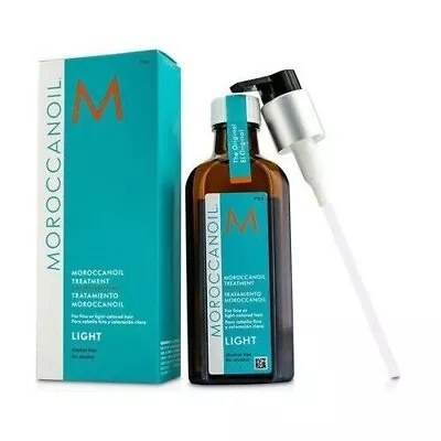 Moroccanoil Hair Treatment Light W/ Pump 6.8 Oz / 200 Ml • $62.69