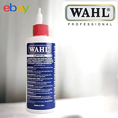 Wahl Clippers Oil Electric Hair  Trimmer Shaver Blade Lubricant Lube 4oz Spare • £5.85