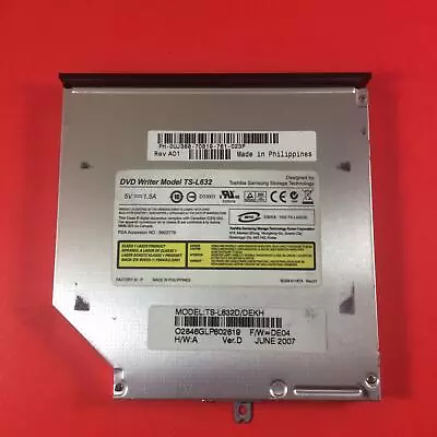 Dell Inspiron 6400 E1505 E1705 E1405 M1710 9400 IDE DVD-RW Drive UJ368 TS-L632 • $16.90