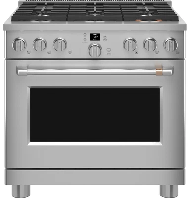 $5100 • Buy NEW Cafe 36  Gas Range Commercial-Style Smart 6 Burners  Stainless NEW IN BOX