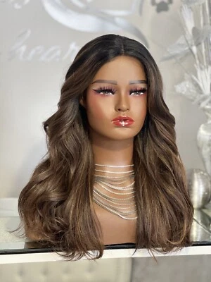 £2.20 • Buy Freetress Wig Shake & Go Lace Front Wig Glueless Heat Resistant Pre Owned Used