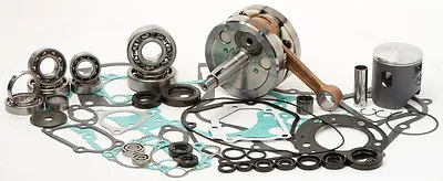 Wrench Rabbit Complete Engine Rebuild Kit Honda CR125 90-91 Crank Piston Gasket • $536.31