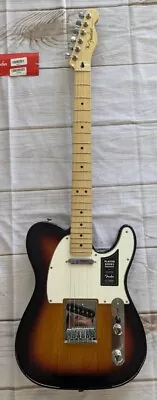 Fender Player Series Telecaster 3 Color Sunburst Finish Maple Neck - MIM - Demo • $629.95