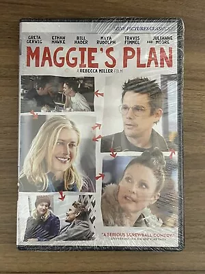 2016 Maggie's Plan DVD New Sealed A Rebecca Miller Film Sony • $13