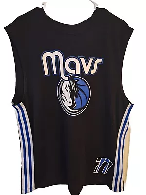Luka Doncic Dallas Mavericks NBA Black Jersey Shirt #77 Men’s Size X Large  • $17