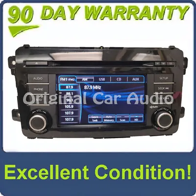 2013 - 2015 Mazda CX-9 OEM AM FM Single CD 6 Speaker Navigation HD Radio • $153