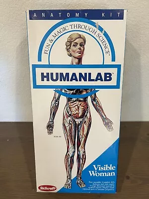 Skilcraft VISIBLE WOMAN Anatomy Kit Plastic Model Vtg 74623 Complete • $40