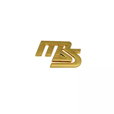 Gold MS Letters MazdaSpeed Logo Car Rear Trunk Lid Emblem For Mazda 2 3 6 CX RX • $8.54